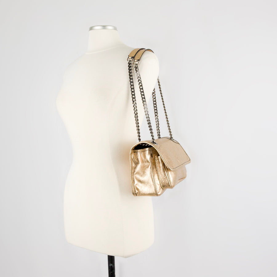 The Bella Handbag - Metallic