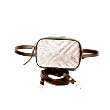 The Bella Beltbag Crossbody Clutch - Emerald