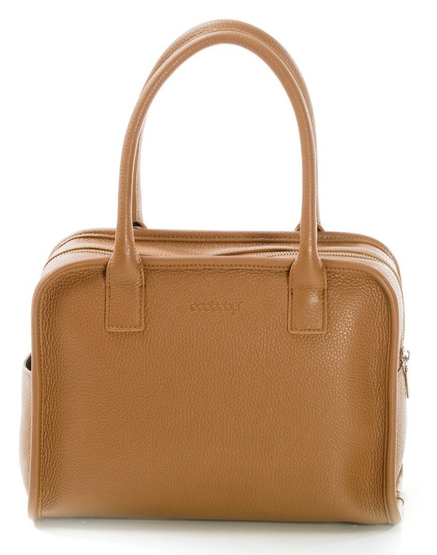 Best Italian Leather Handbag with Detachable Crossbody Strap